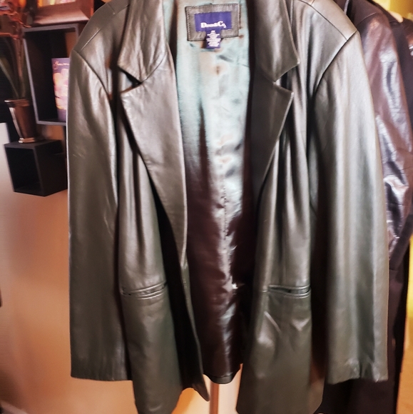 BLACK FRIDAY SALE!!!!!!                Men's Vintage Leather Blazer Jacket - Picture 5 of 7